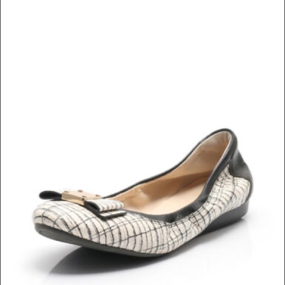 cole haan black ballet flats